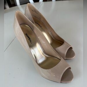 Xappeal Women's Blush Peep Toe Heels